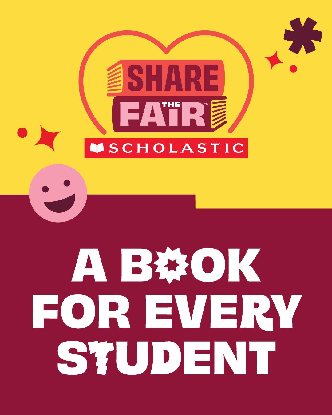 share the fair scholastic book fair