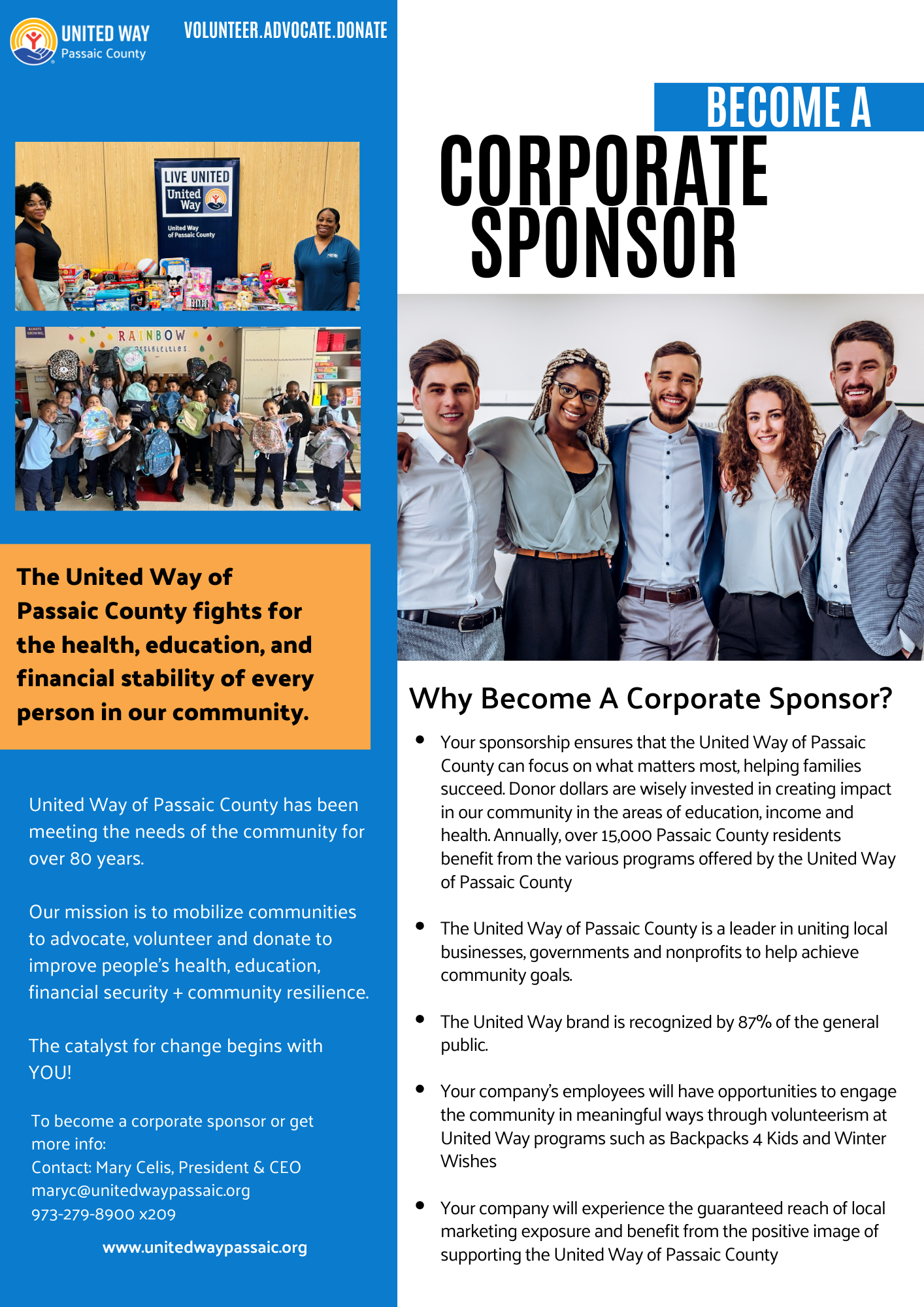 general corporate sponsorship