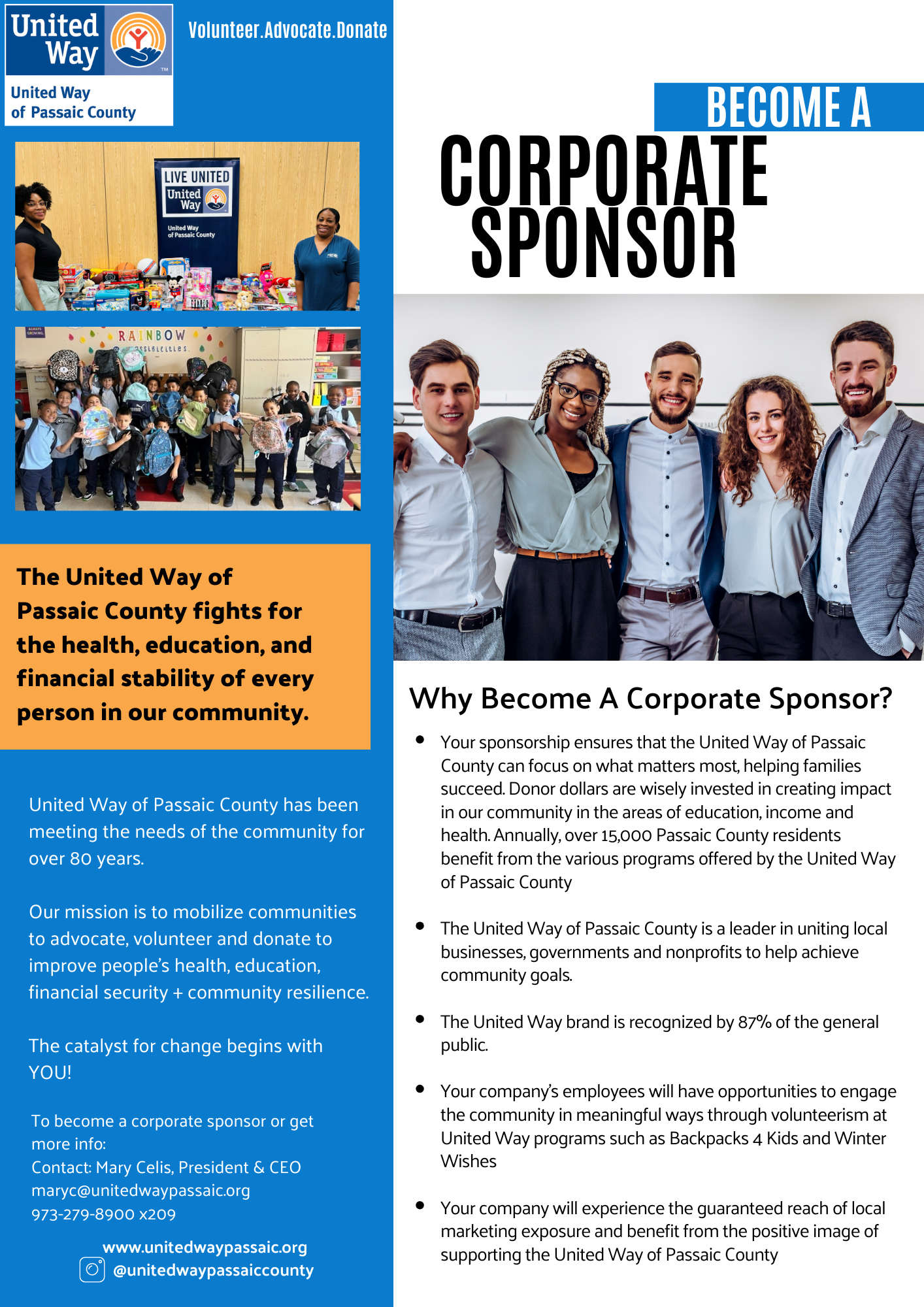 general corporate sponsorship