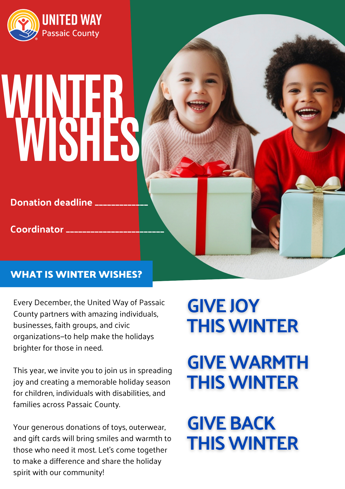 winter wishes drive office poster 2